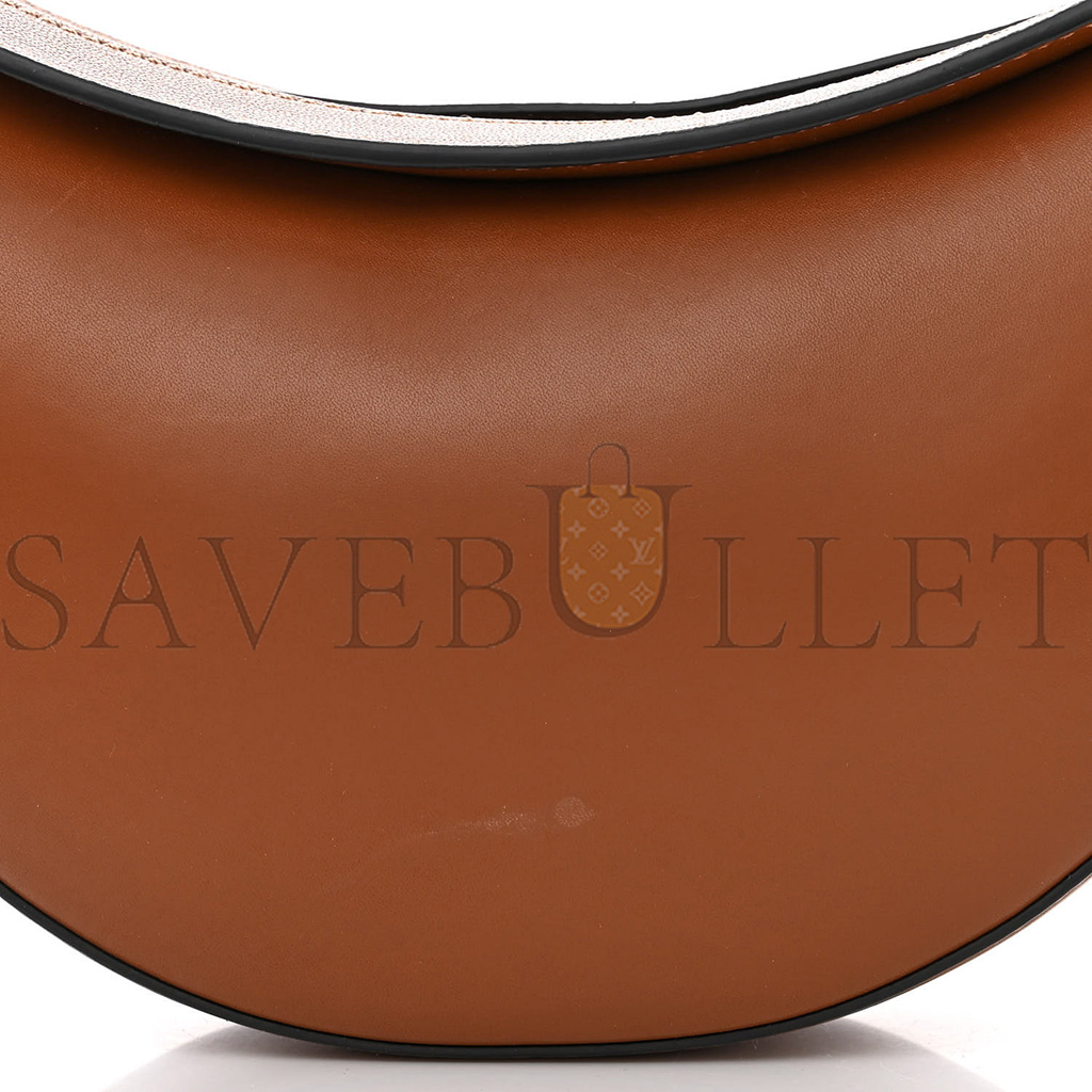 LOEWE SATIN CALFSKIN JACQUARD LUNA BAG PECAN (28*22*6cm) LOEWE SATIN CALFSKIN JACQUARD LUNA BAG PECAN (28*22*6cm)