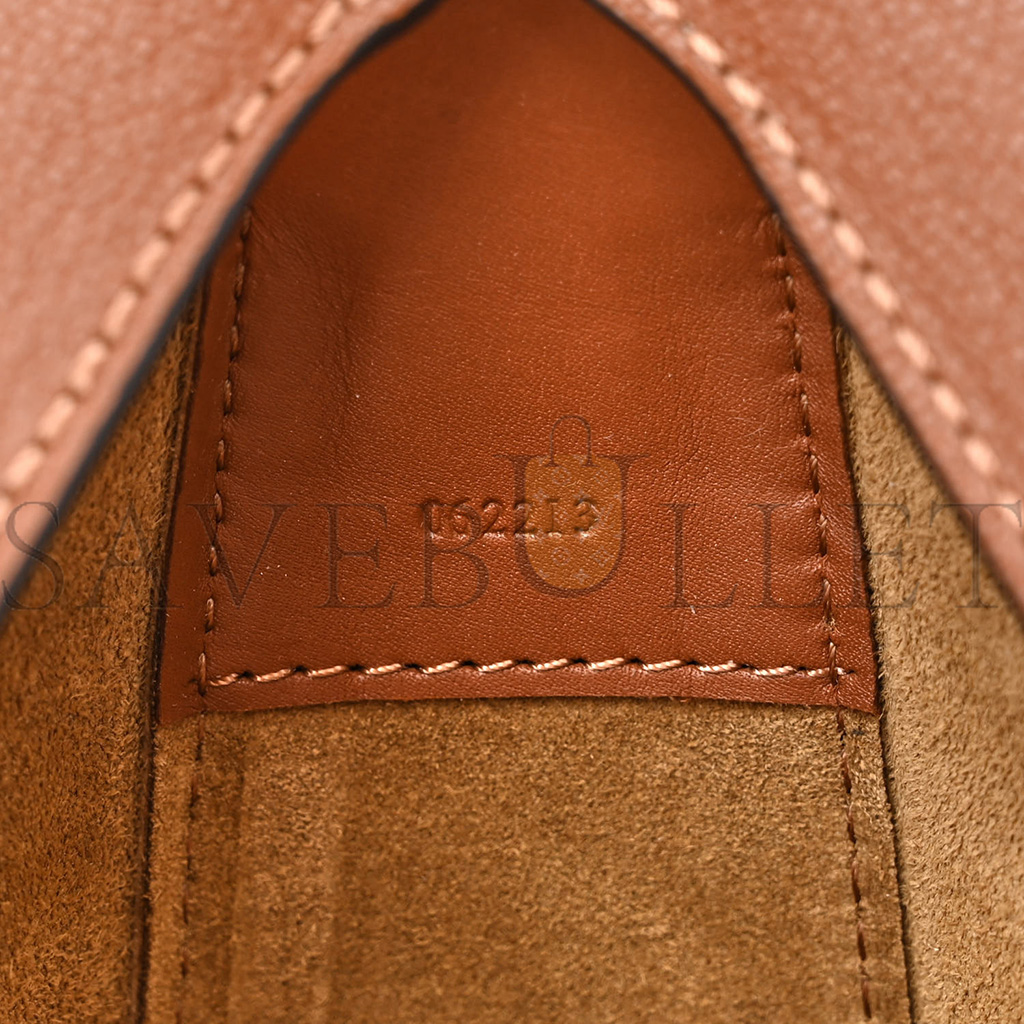 LOEWE SATIN CALFSKIN JACQUARD LUNA BAG PECAN (28*22*6cm) LOEWE SATIN CALFSKIN JACQUARD LUNA BAG PECAN (28*22*6cm)