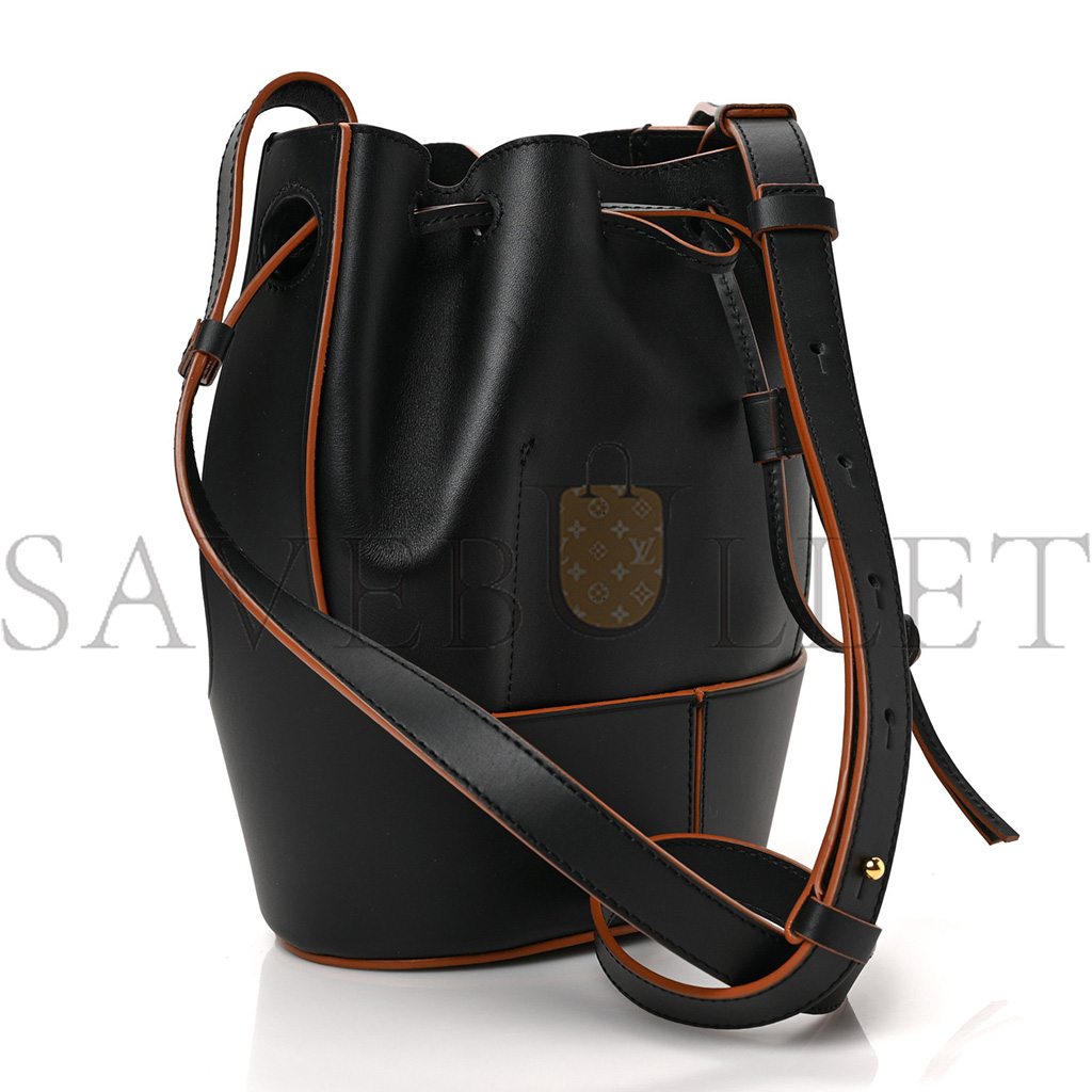 LOEWE NAPPA CALFSKIN SMALL BALLOON BAG BLACK (25*18*13cm) LOEWE NAPPA CALFSKIN SMALL BALLOON BAG BLACK (25*18*13cm)
