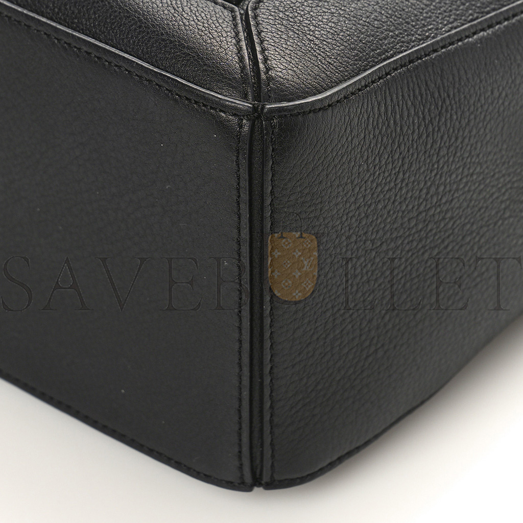 LOEWE CALFSKIN SMALL PUZZLE BAG BLACK (24*16.5*10.5cm) LOEWE CALFSKIN SMALL PUZZLE BAG BLACK (24*16.5*10.5cm)