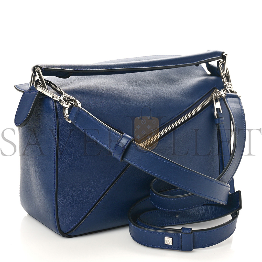 LOEWE CALFSKIN SMALL PUZZLE BAG MARINE (24*16.5*10.5cm) LOEWE CALFSKIN SMALL PUZZLE BAG MARINE (24*16.5*10.5cm)