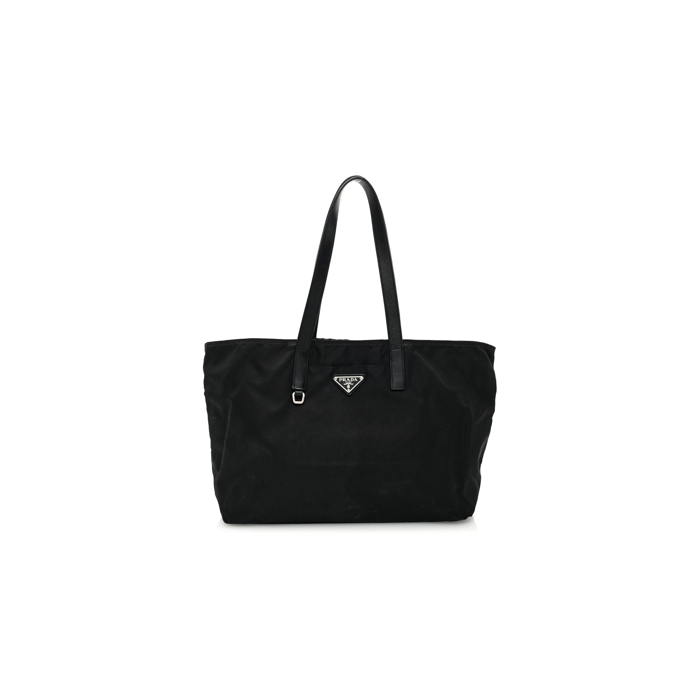 PRADA TESSUTO NYLON TOTE BLACK (33*28*9cm) PRADA TESSUTO NYLON TOTE BLACK (33*28*9cm)