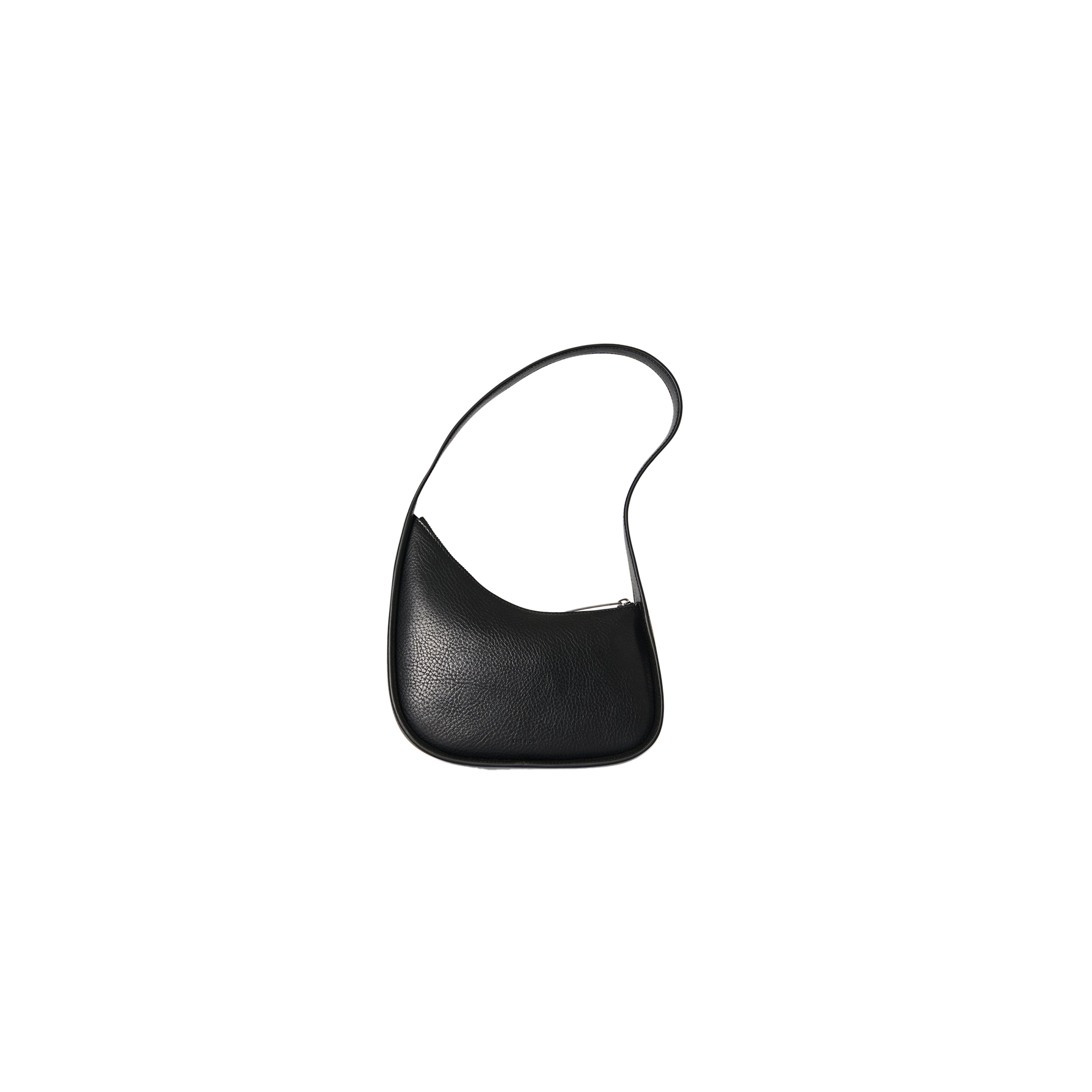 THE ROW HALF MOON BAG IN LEATHER BLACK W1249L136BAS (34*20*6cm) THE ROW HALF MOON BAG IN LEATHER BLACK W1249L136BAS (34*20*6cm)