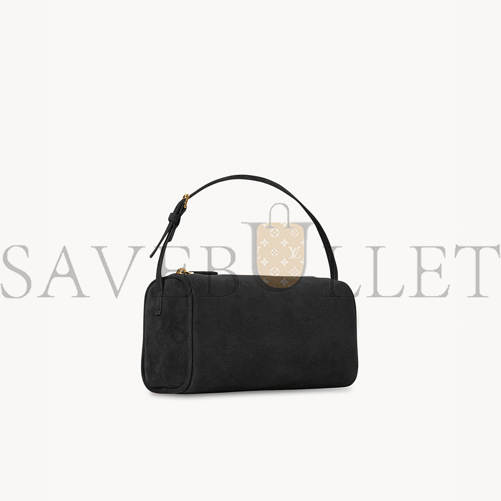 THE ROW 90'S BAG IN NUBUCK BLACK W1281L87BAG (20*11*8cm) THE ROW 90'S BAG IN NUBUCK BLACK W1281L87BAG (20*11*8cm)