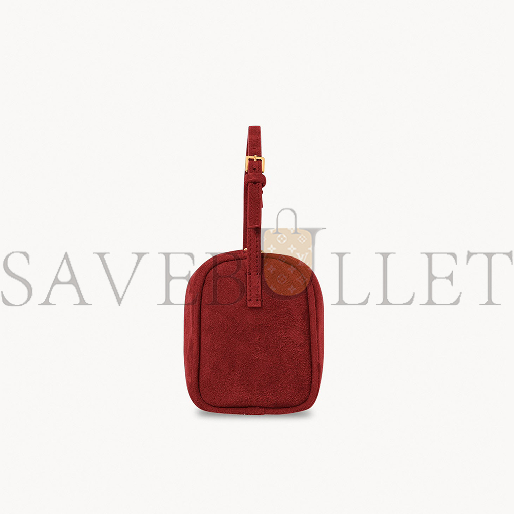 THE ROW 90'S BAG IN NUBUCK CHIANTI W1281L87CHNNG (20*11*8cm) THE ROW 90'S BAG IN NUBUCK CHIANTI W1281L87CHNNG (20*11*8cm)