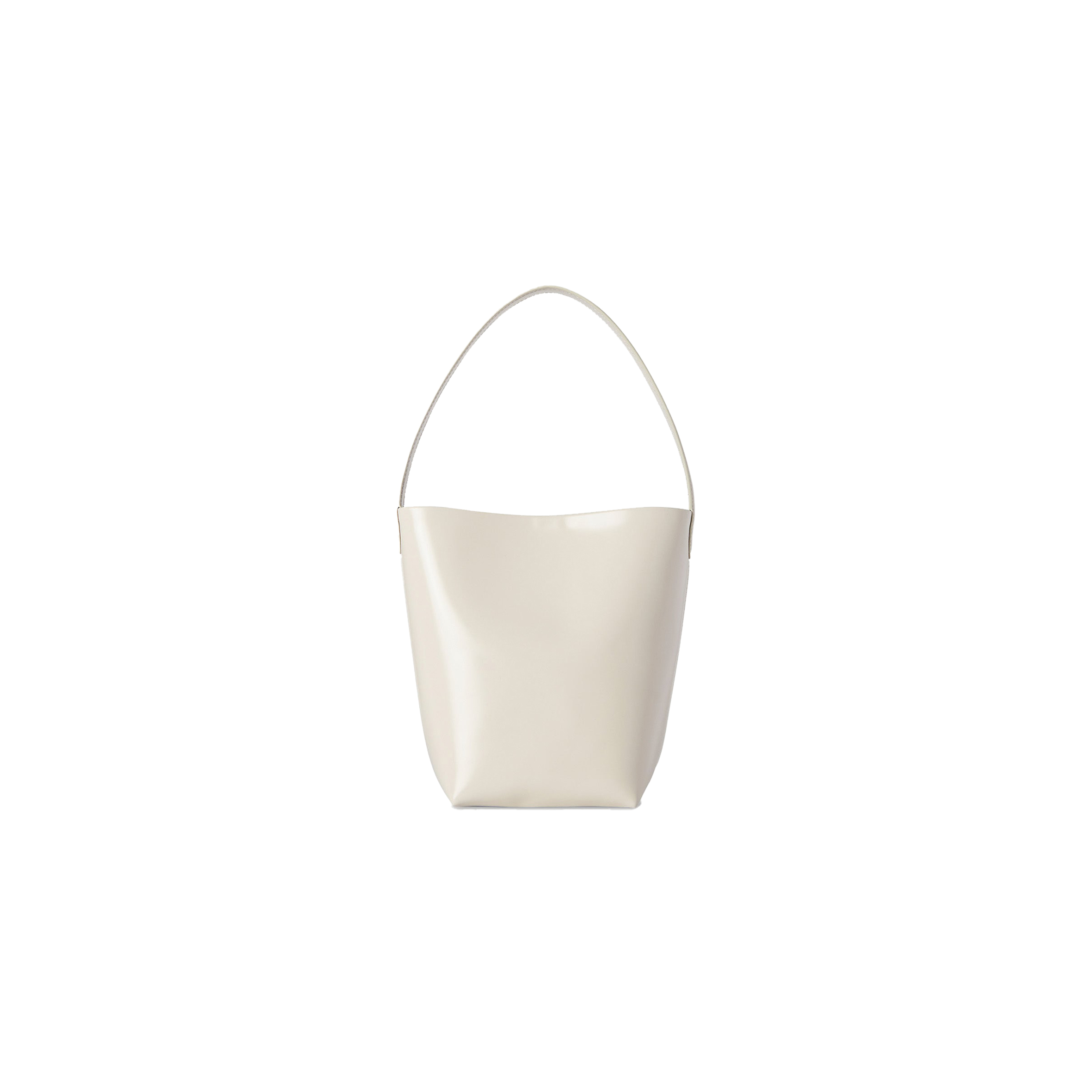THE ROW SMALL NS PARK TOTE IN LEATHER IVORY W1314L61ISHG (25*22*12cm) THE ROW SMALL NS PARK TOTE IN LEATHER IVORY W1314L61ISHG (25*22*12cm)