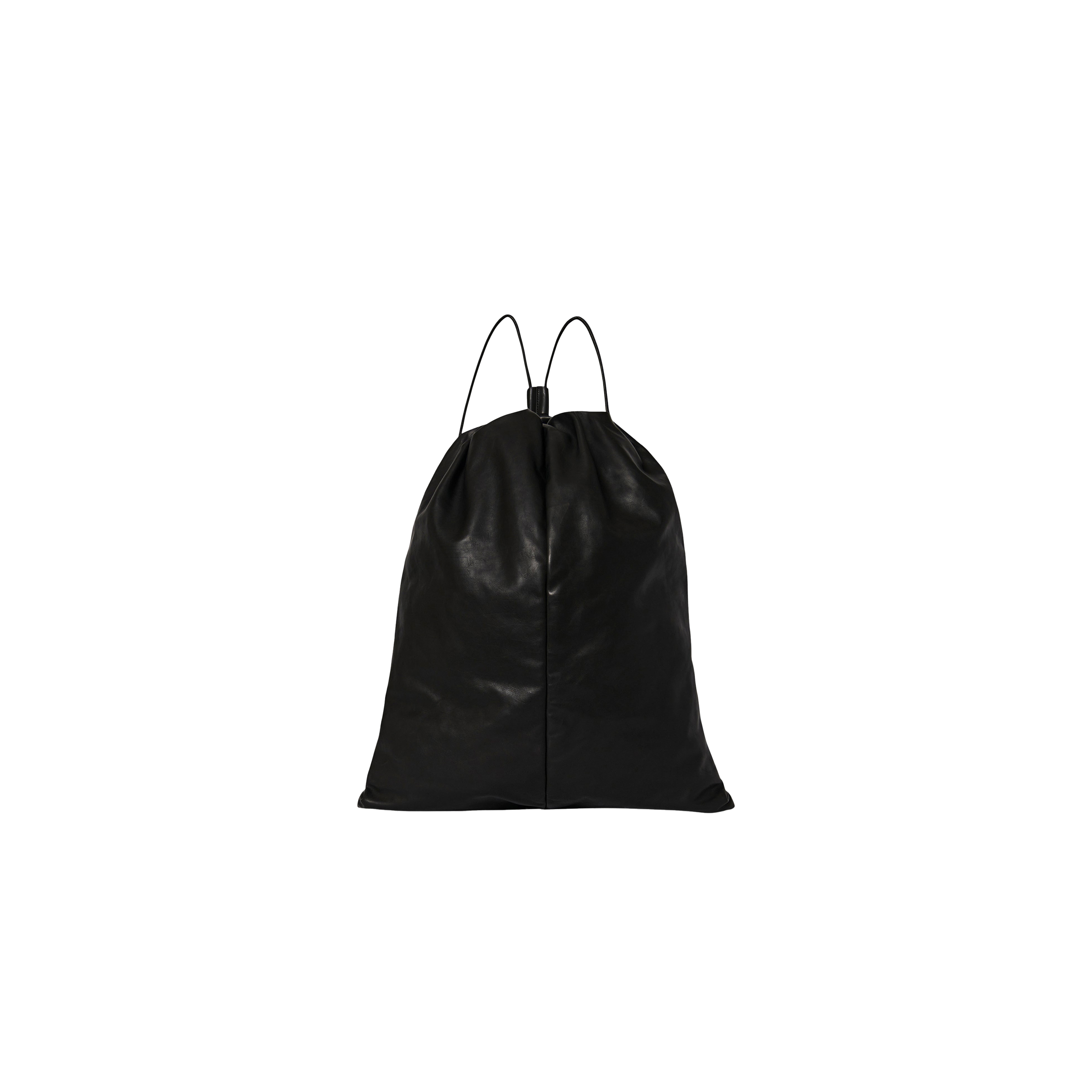 THE ROW PUFFY BACKPACK IN LEATHER BLACK W1604L114BLPL (47*28*8cm) THE ROW PUFFY BACKPACK IN LEATHER BLACK W1604L114BLPL (47*28*8cm)