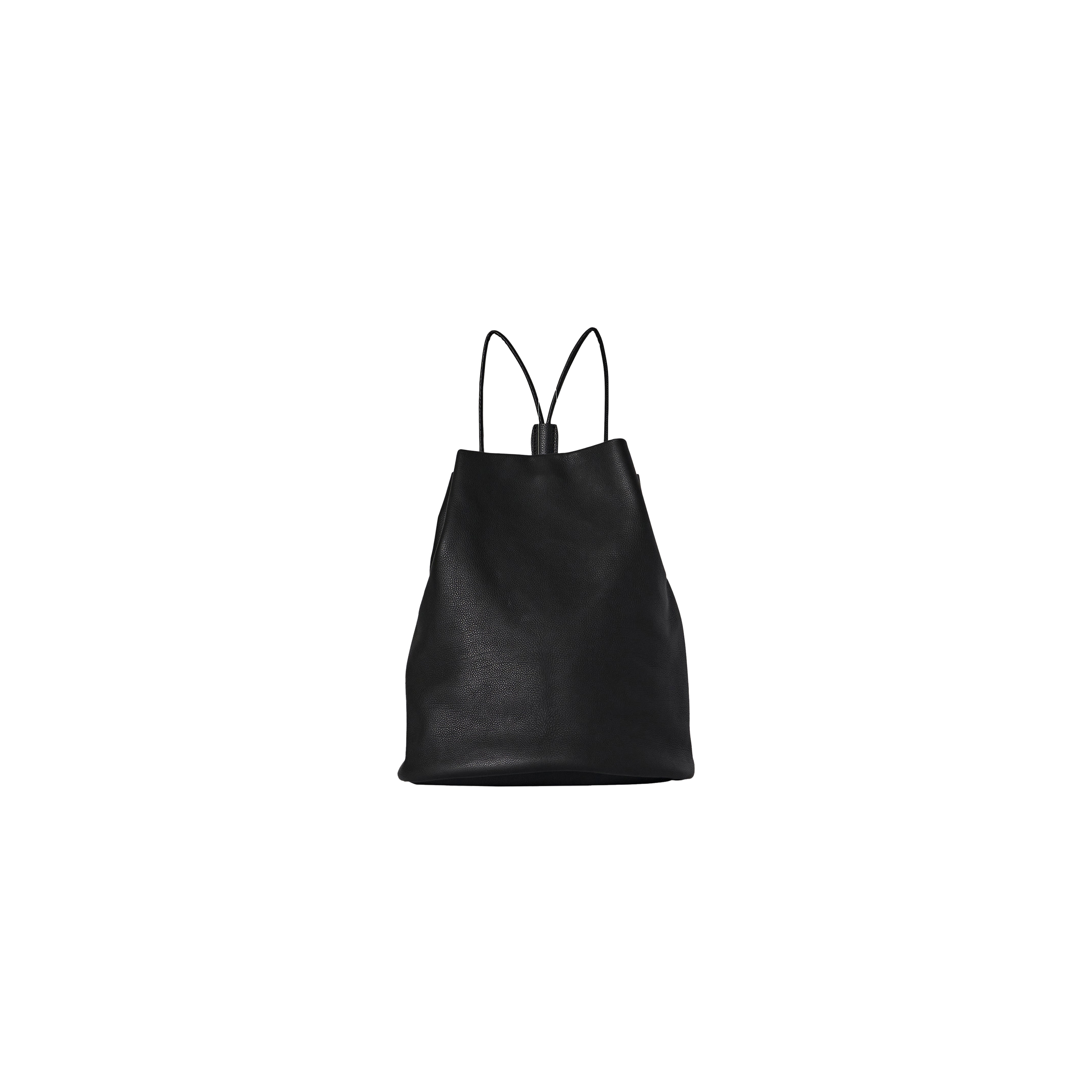 THE ROW JOE BACKPACK IN LEATHER BLACK W1632L31BAG (30*25*17cm) THE ROW JOE BACKPACK IN LEATHER BLACK W1632L31BAG (30*25*17cm)
