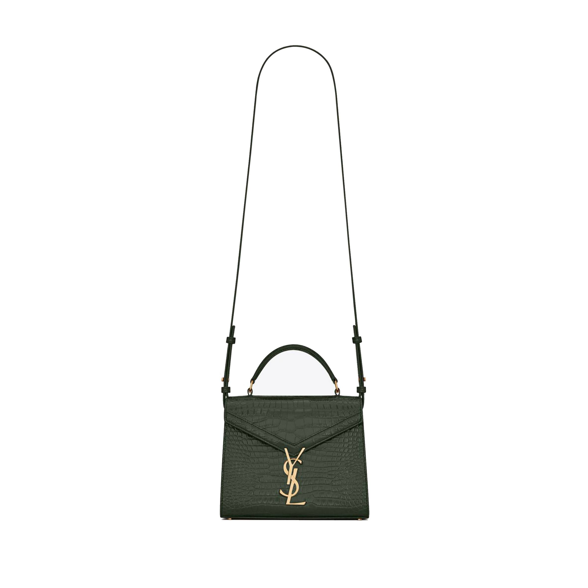 YSL CASSANDRA MINI TOP HANDLE BAG IN CROCODILE-EMBOSSED SHINY LEATHER 623930DND0J3144 (20*16*7.5cm) YSL CASSANDRA MINI TOP HANDLE BAG IN CROCODILE-EMBOSSED SHINY LEATHER 623930DND0J3144 (20*16*7.5cm)