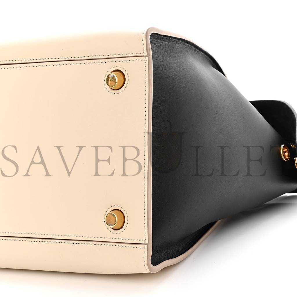 CELINE SMOOTH CALFSKIN SMALL RING BAG CHALK (30*25*17cm) CELINE SMOOTH CALFSKIN SMALL RING BAG CHALK (30*25*17cm)