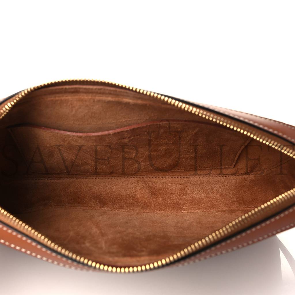 CELINE SMOOTH CALFSKIN CUIR TRIOMPHE CAMERA SHOULDER BAG TAN (27*13*4cm) CELINE SMOOTH CALFSKIN CUIR TRIOMPHE CAMERA SHOULDER BAG TAN (27*13*4cm)