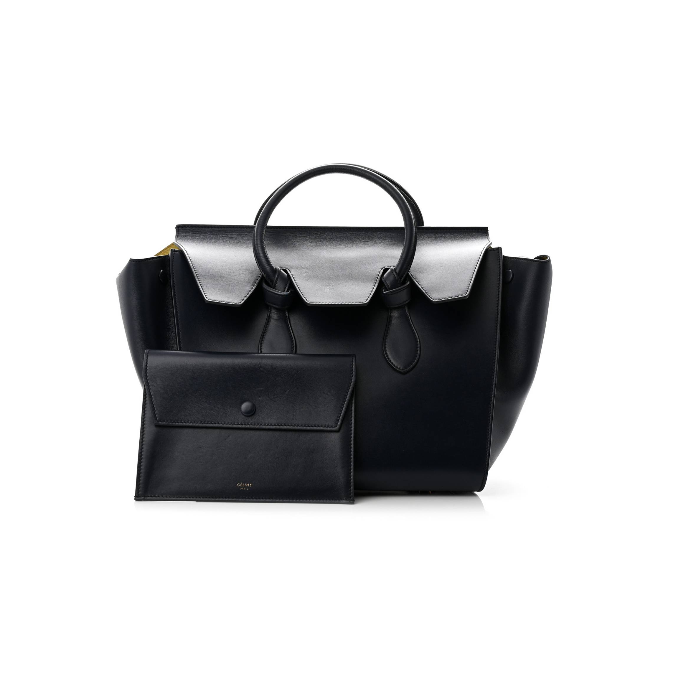 CELINE PALMELATO CALFSKIN MEDIUM TIE KNOT TOTE MIDNIGHT (28*28*20cm) CELINE PALMELATO CALFSKIN MEDIUM TIE KNOT TOTE MIDNIGHT (28*28*20cm)